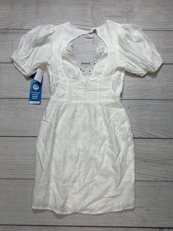 Dress Casual Short By Mika & Gala In White, Size: S Discount