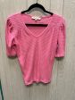 Top Short Sleeve By Loft In Pink, Size: S Supply