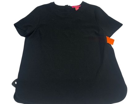 Top Short Sleeve By Catherine Malandrino In Black, Size: L Cheap