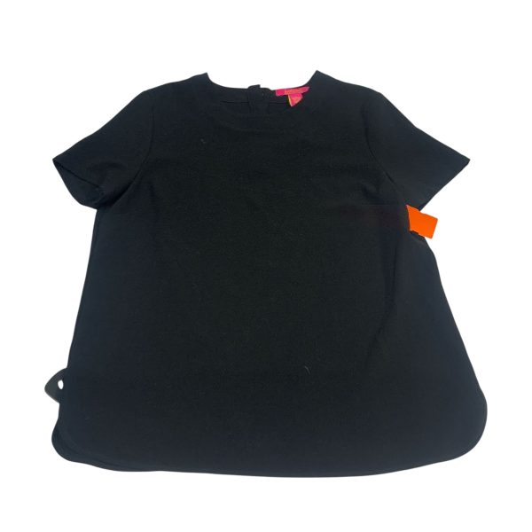 Top Short Sleeve By Catherine Malandrino In Black, Size: L Cheap