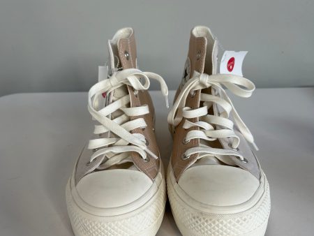 Shoes Sneakers By Converse In Cream & Tan, Size: 8.5 Supply