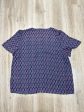 Top Short Sleeve By J. Crew In Blue, Size: L Supply