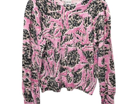 Top Ls By Nic + Zoe In Black & Pink, Size:L Online Sale