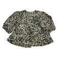 Top Short Sleeve By Mable In Animal Print, Size: S For Cheap