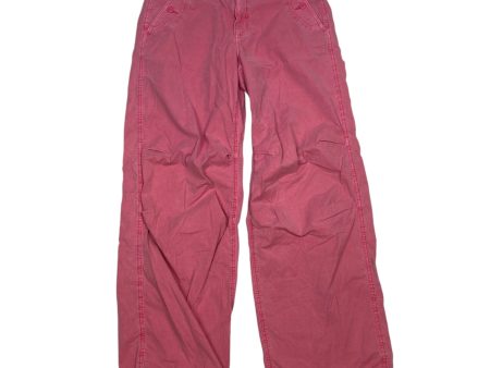 Pants Cargo & Utility By American Eagle In Pink, Size: M For Cheap