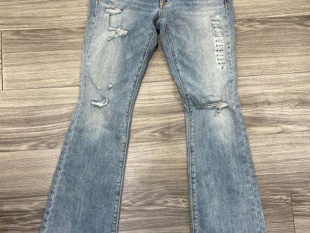 Jeans Boot Cut By American Eagle In Blue, Size: 6 Online