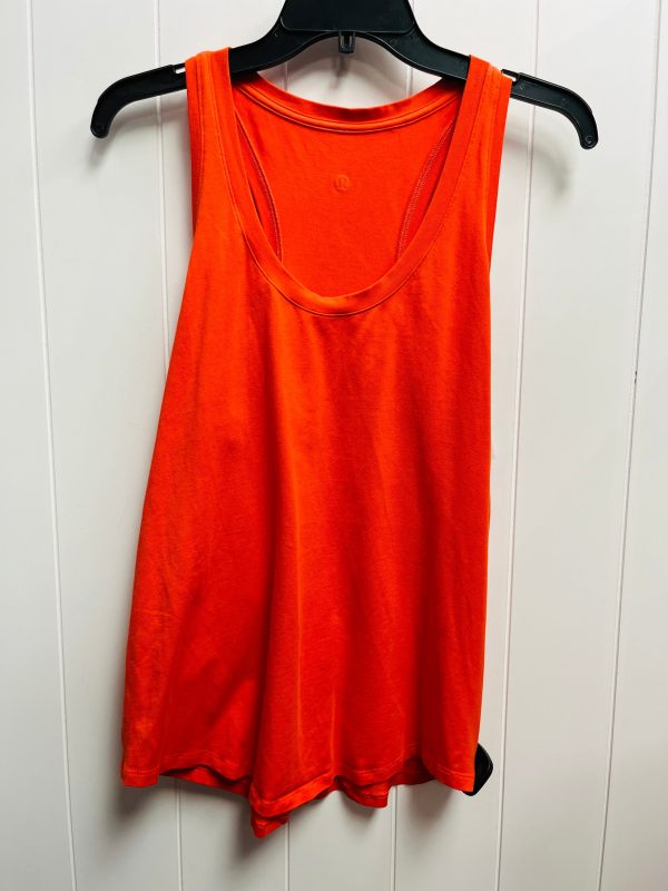 Athletic Tank Top By Lululemon In Orange, Size: L Online