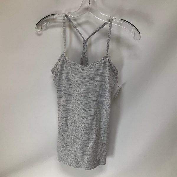 Athletic Tank Top By Lululemon In Grey, Size: 6 Supply