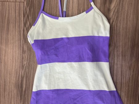 Athletic Tank Top By Lululemon In Striped Pattern, Size: 4 Hot on Sale