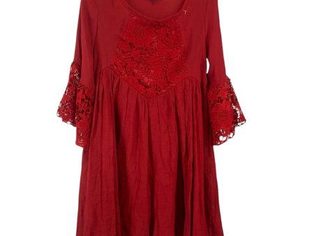 Dress Casual Short By Clothes Mentor In Red, Size: S Hot on Sale