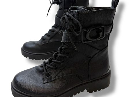 Boots Hiking By Guess In Black, Size: 7.5 Hot on Sale