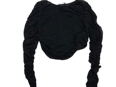 Top Long Sleeve By Zara In Black, Size: M Sale