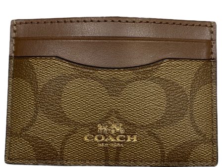 Id card Holder Designer By Coach, Size: Small Cheap