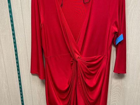 Dress Party Short By Forever 21 In Red, Size: 2x Discount