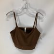 Athletic Tank Top By Lululemon In Brown, Size: 12 Discount