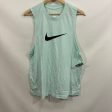 Athletic Tank Top By Nike In Aqua, Size: M Online Hot Sale