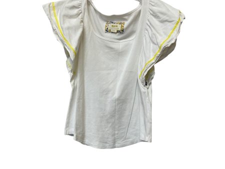 Top Short Sleeve By Maeve In White, Size: M Online