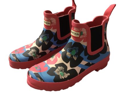 Boots Rain By Hunter In Floral Print, Size: 8 Hot on Sale