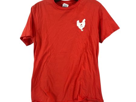 Top Short Sleeve By Clothes Mentor In Red, Size: M Supply