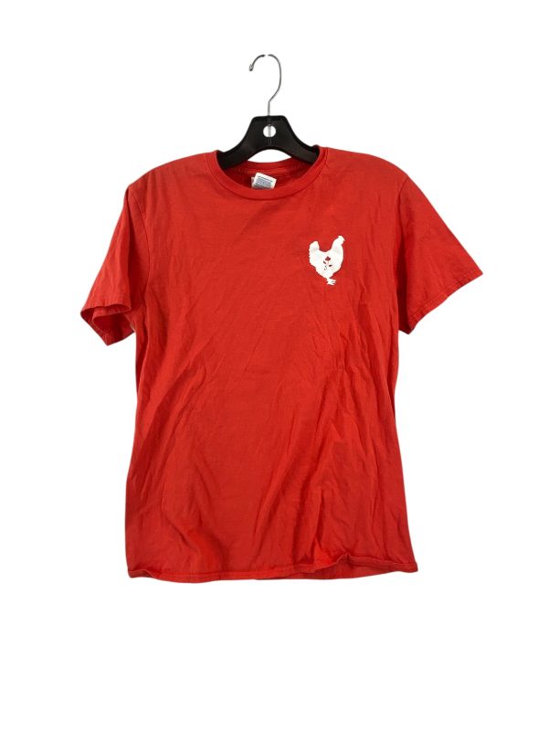 Top Short Sleeve By Clothes Mentor In Red, Size: M Supply