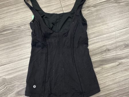 Athletic Tank Top By Lululemon In Black, Size: 4 Sale