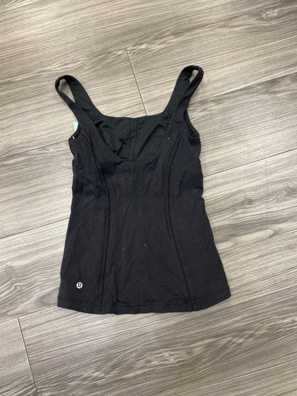 Athletic Tank Top By Lululemon In Black, Size: 4 Sale