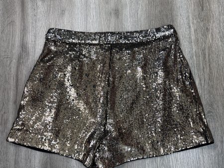 Shorts By Express In Gold, Size: Xl Cheap