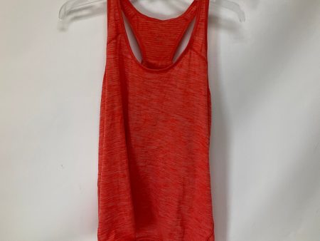 Athletic Tank Top By Lululemon In Coral, Size: S For Discount