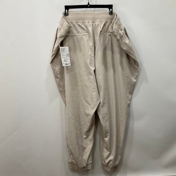 Athletic Pants By Athleta In Cream, Size: 3x Online now