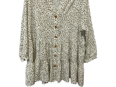 Dress Casual Short By Entro In Animal Print, Size: M For Sale