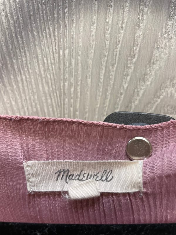 Top Short Sleeve By Madewell In Purple, Size: S Supply