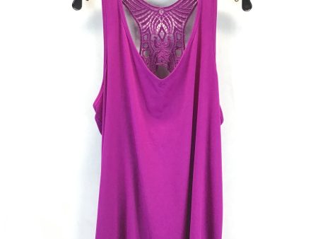 Athletic Tank Top By Livi Active In Purple, Size: 1x Online now