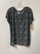 Top Short Sleeve By Clothes Mentor In Black, Size: Xl Online Sale