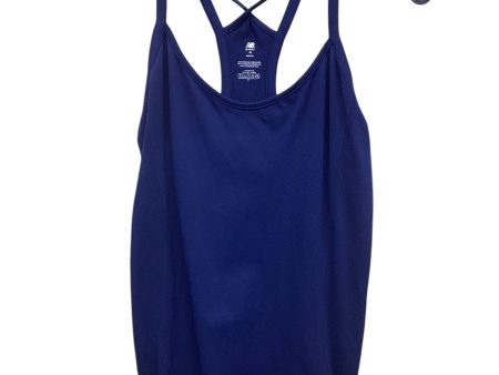 Athletic Tank Top By New Balance In Blue, Size: M Fashion