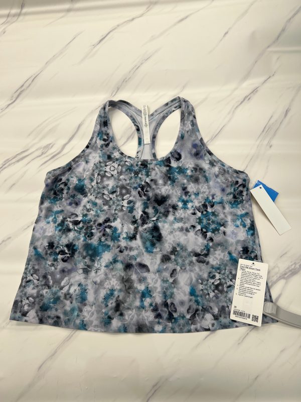 Athletic Tank Top By Lululemon In Blue, Size: 20 Online Hot Sale