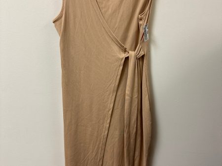 Dress Casual Maxi By Shein In Tan, Size: L Online Sale