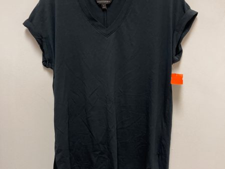 Top Short Sleeve By Banana Republic In Black, Size: S For Discount