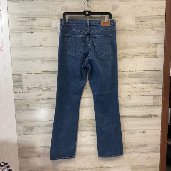 Jeans Boot Cut By Levis In Blue Denim, Size: 12 Sale