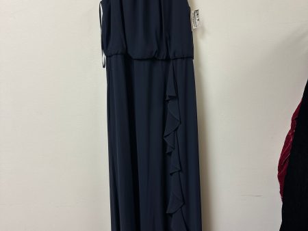 Dress Party Long By Jessica Howard In Navy, Size: Xl Online Hot Sale