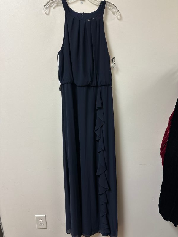 Dress Party Long By Jessica Howard In Navy, Size: Xl Online Hot Sale