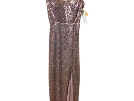 Dress Party Long By Clothes Mentor In Pink, Size: 8 For Sale