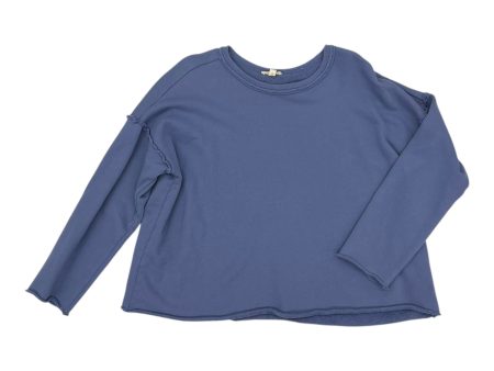 Top Ls By Eileen Fisher In Blue, Size:L Hot on Sale