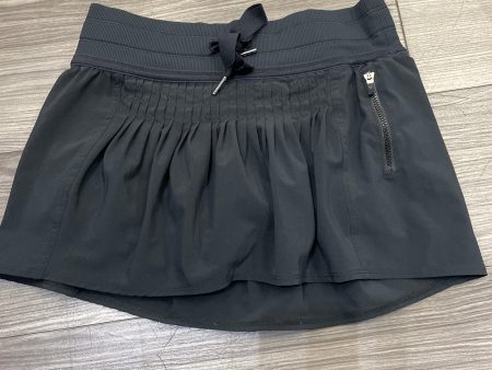 Athletic Skirt By Lululemon In Black, Size: 2 For Cheap