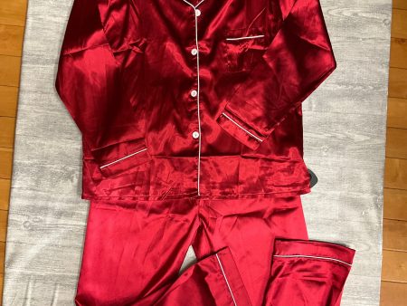 Pajamas 2pc By Clothes Mentor In Red, Size: Xl For Sale