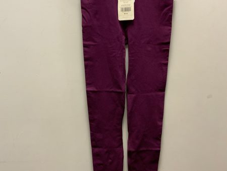 Athletic Leggings By Fabletics In Purple, Size: L Supply