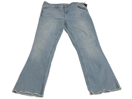 Jeans Boot Cut By Clothes Mentor In Blue Denim, Size: 6 Sale