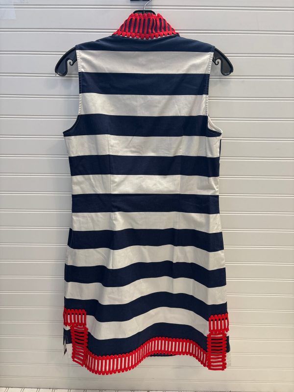 Dress Casual Short By Sail To Sable In Blue Red & White, Size: M Sale