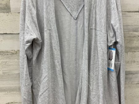 Cardigan By Clothes Mentor In Grey, Size: L Sale