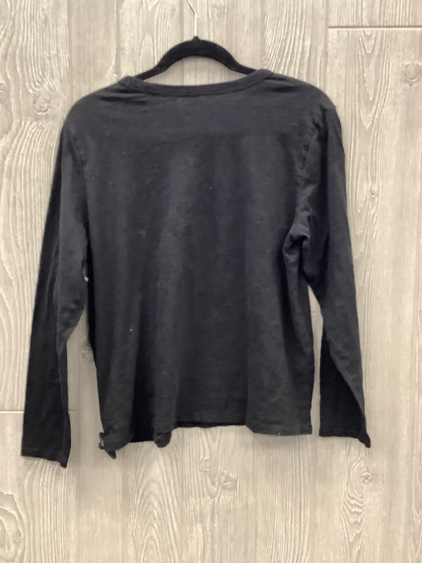 Top Long Sleeve Basic By Old Navy In Black, Size: L For Discount