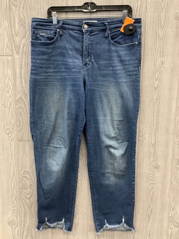 Jeans Straight By Nine West In Blue, Size: 12 Online now